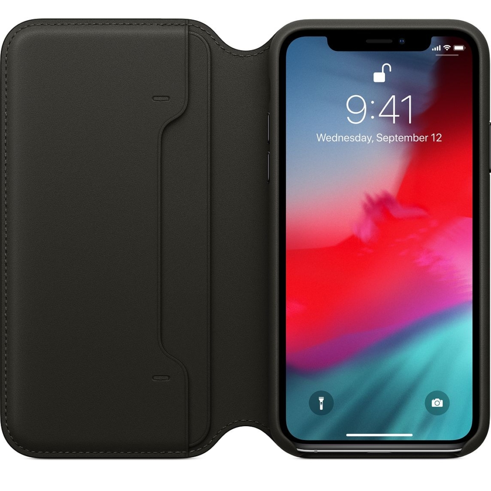 Γνησια θηκη Leather Folio Iphone Xs