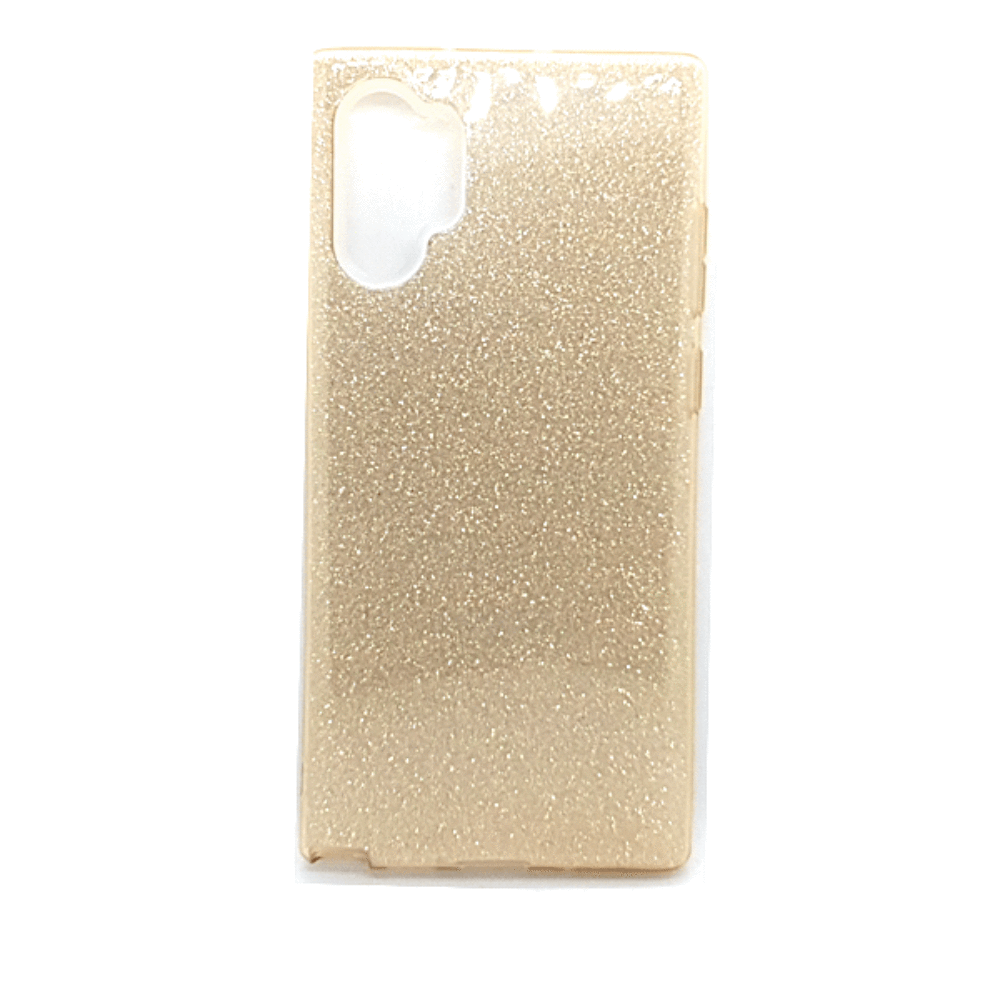 Glitter case Samsung A42 Gold