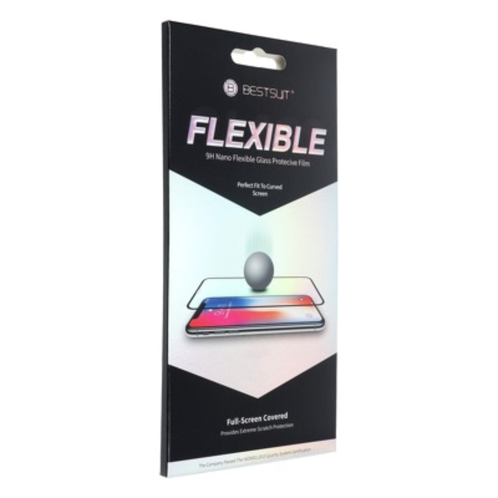 Bestsuit Flexible Hybrid Glass 5D for Apple iPhone 12/12 Pro 6,1″ black