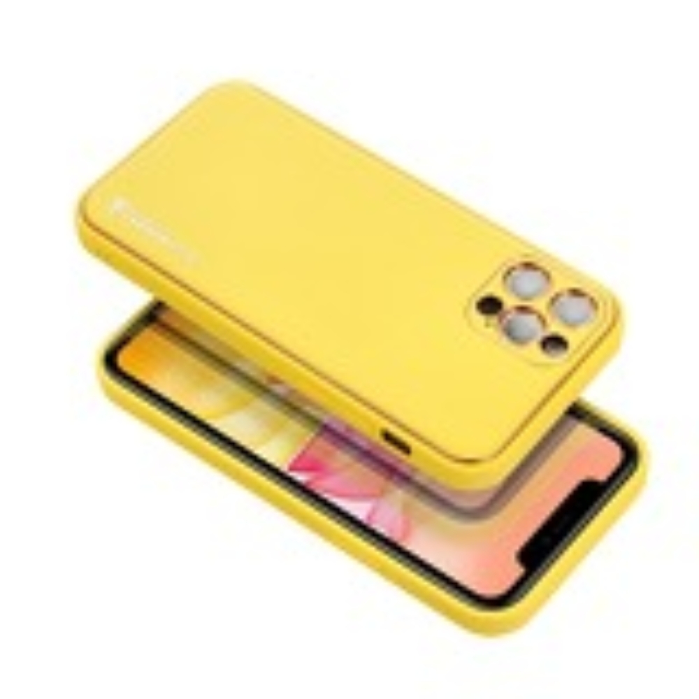 Forcell LEATHER Case for XIAOMI Redmi NOTE 10 / 10S yellow