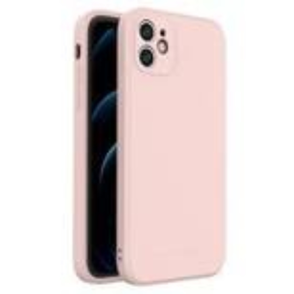Wozinsky Color Case silicone flexible durable case iPhone X/Xs pink
