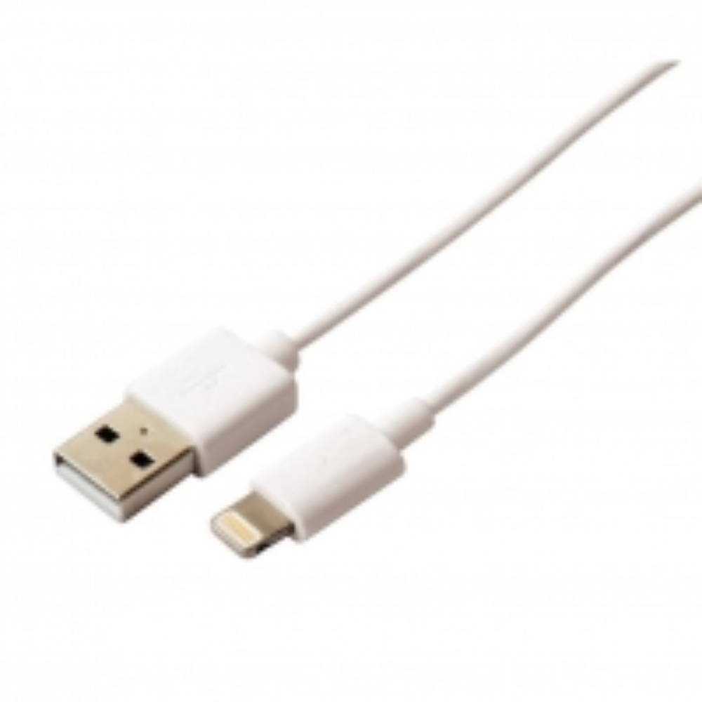 KSIX – Original Made for iPhone (MFI) Lightning cable 1m white(Bulk)