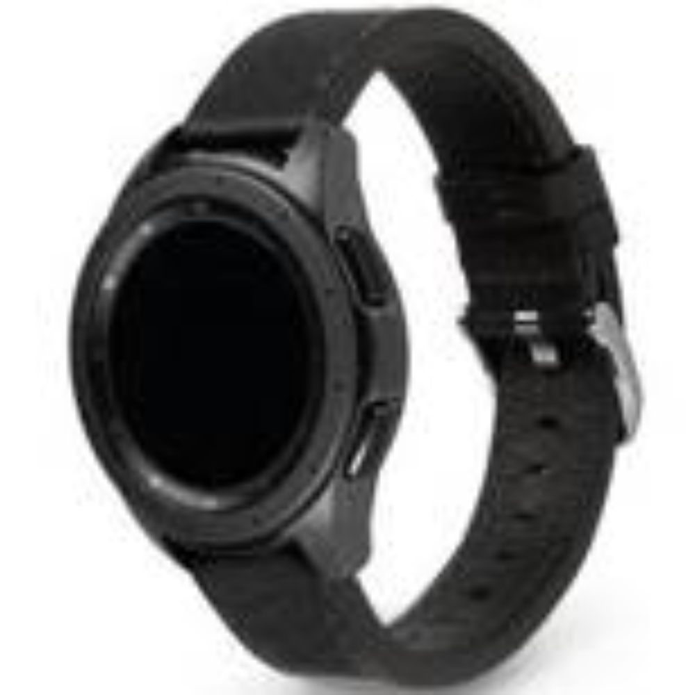 Ringke Leather One Classic replacement band strap for Samsung Galaxy Watch 3 41 mm black COM-B-20-20 66994