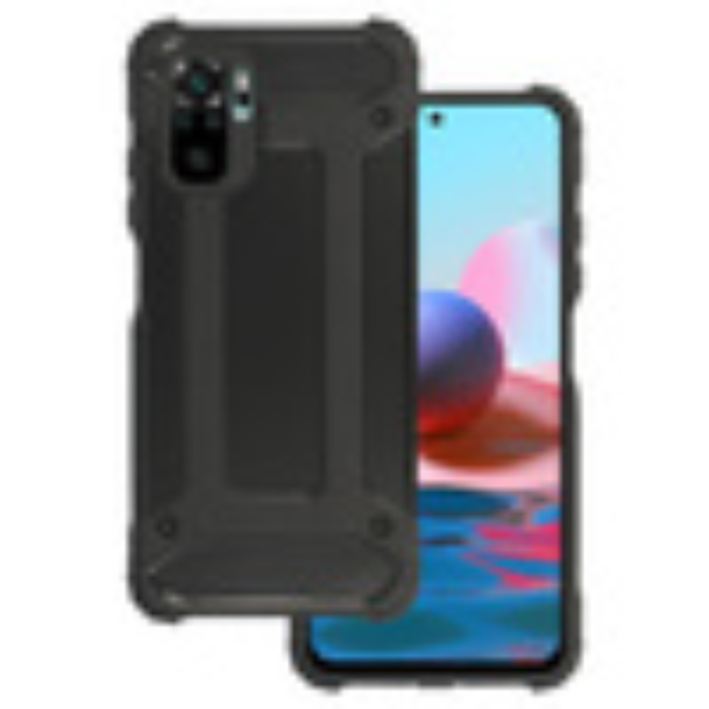 Armor Carbon Case for Xiaomi Redmi Note 10/Note 10S/Poco M5S Black