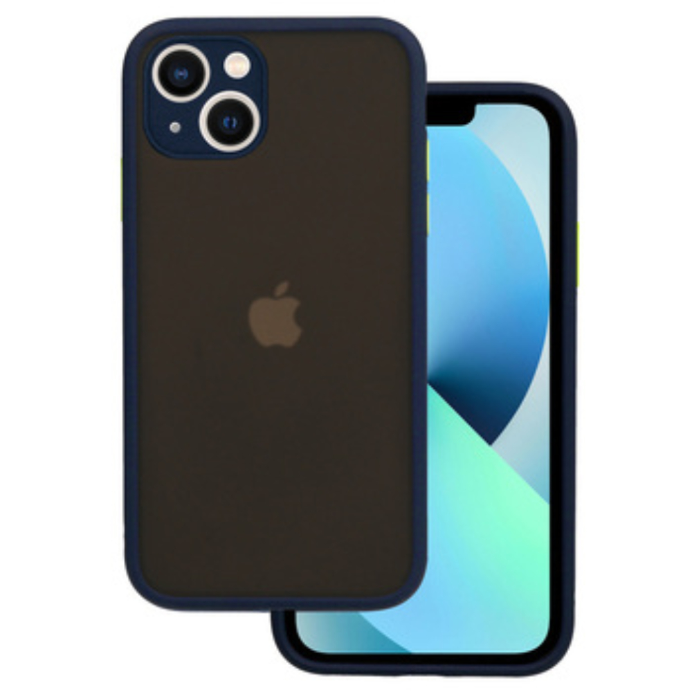Vennus Color Button Bumper for Xiaomi 12 Pro Navy