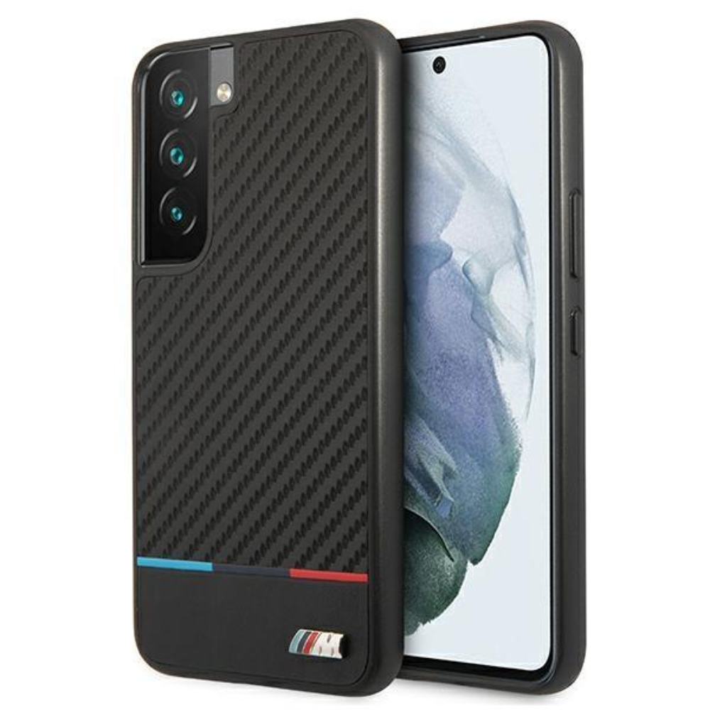 hardcase BMW BMHCS22SPUCARTCBK S22 S901 black/czarny M Collection Triangles 90737