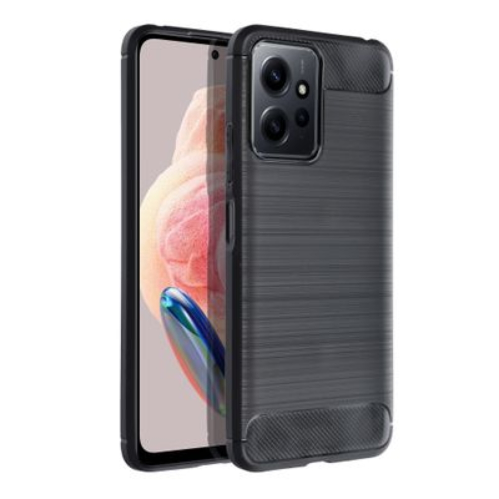 CARBON Case for XIAOMI Redmi NOTE 12 5G black