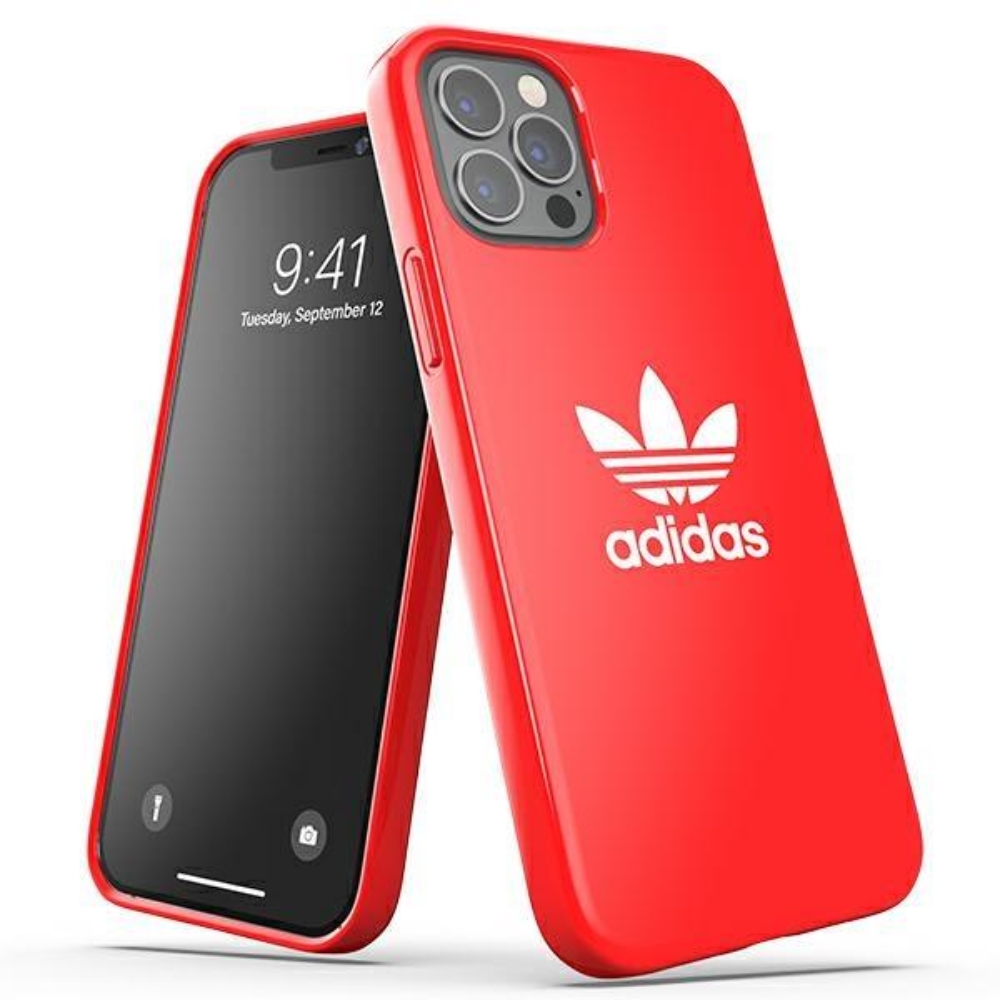 Adidas OR SnapCase Trefoil iPhone 12/12 Pro czerwony/red 42293 94766