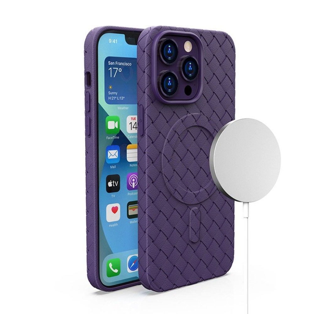MagSafe Woven Case for iPhone 13 – purple 152148
