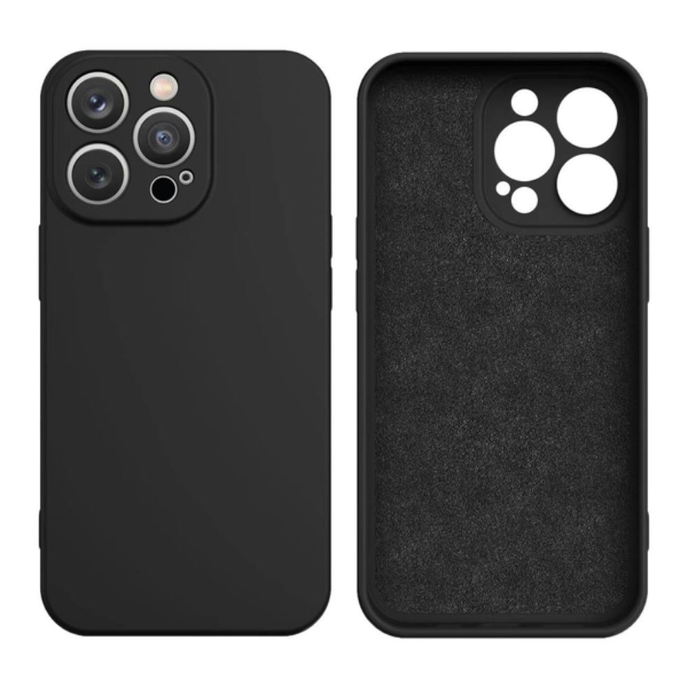Silicone case for Xiaomi Redmi Note 11 / Note 11S silicone cover black 107361