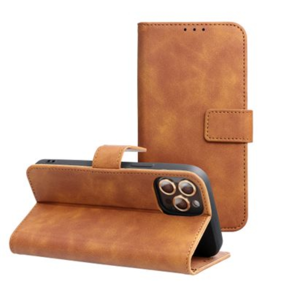 TENDER Book Case for XIAOMI Redmi 12 4G / 12 5G brown