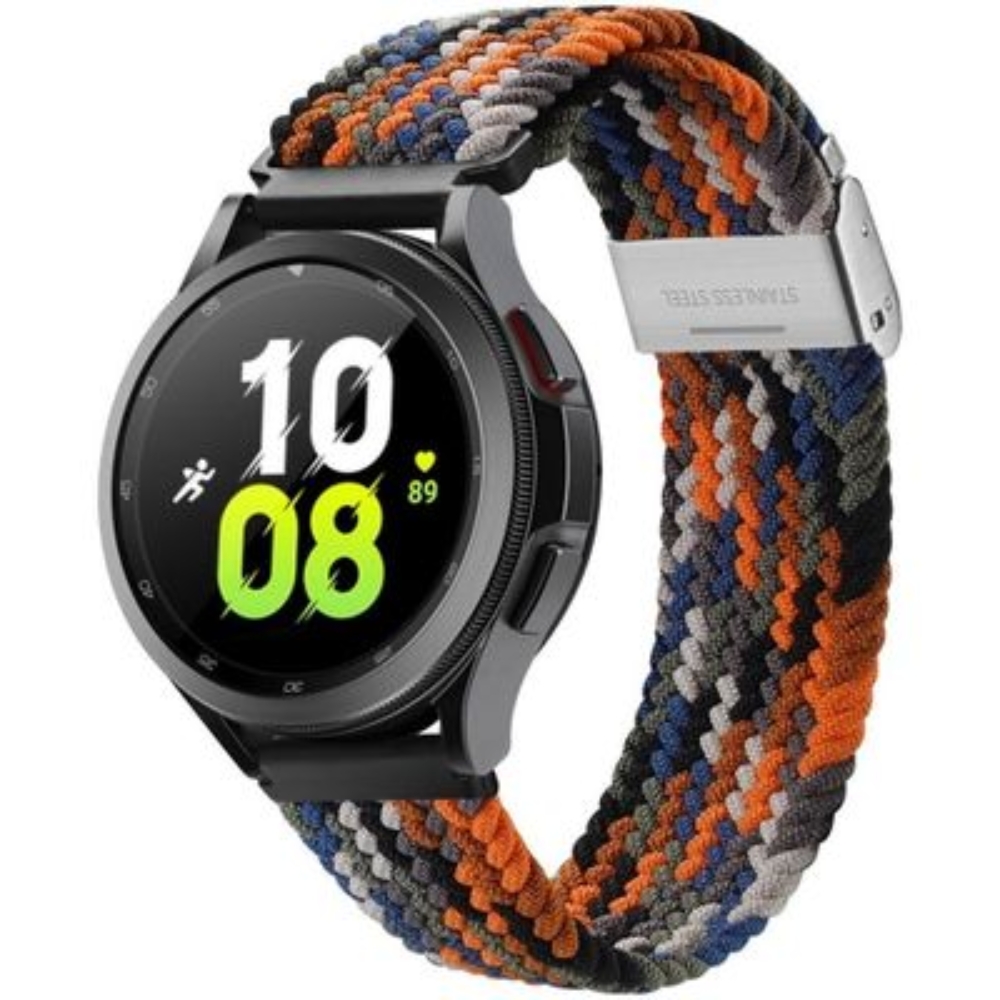 DUX DUCIS Mixture II – stretchable braided strap for Samsung Galaxy Watch / Huawei Watch / Honor Watch / Xiaomi Watch (22mm band) camo