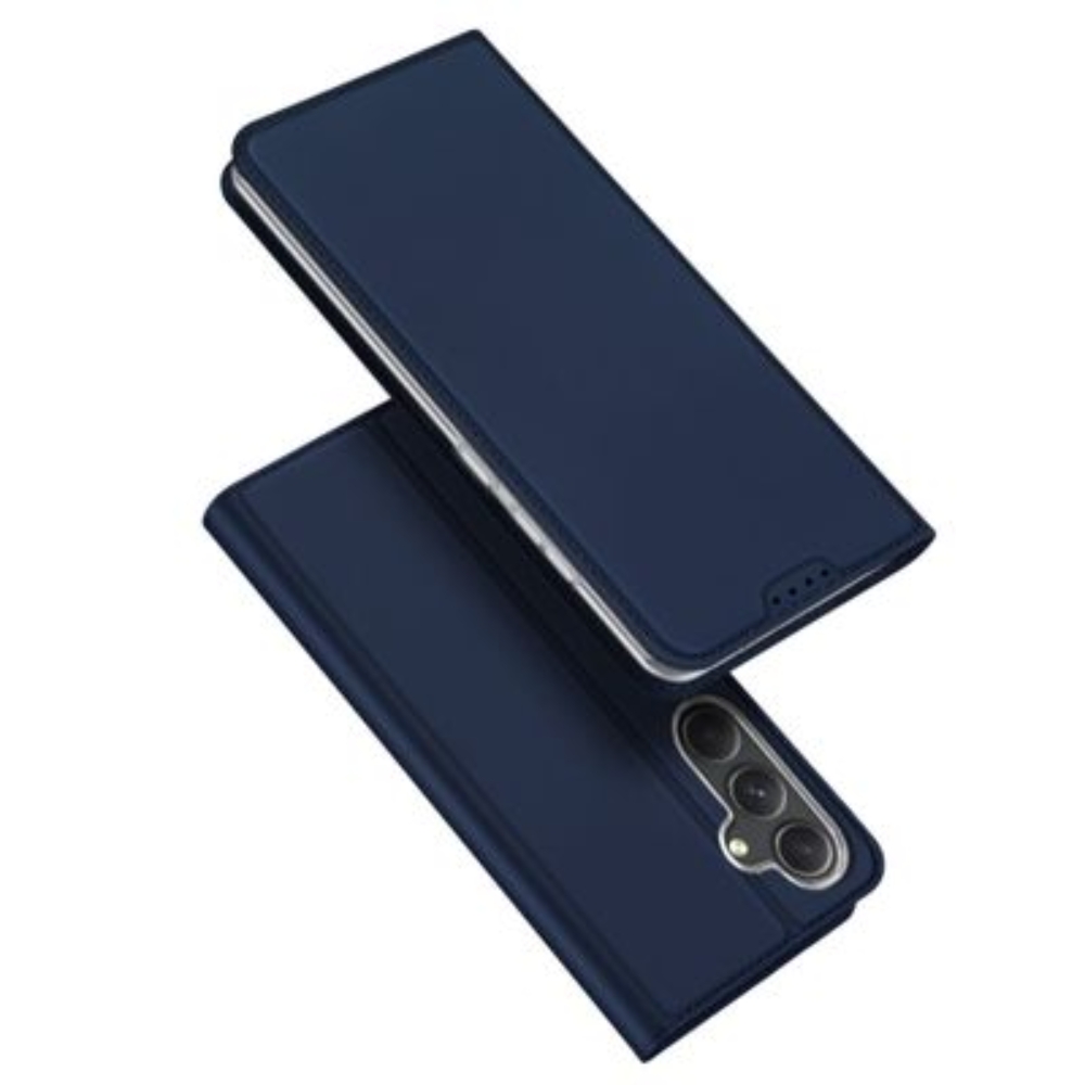 DUX DUCIS Skin Pro – Smooth Leather Case for Samsung Galaxy S23 FE blue