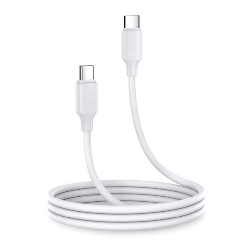 Joyroom cable USB-C – USB-C 480Mb / s 60W 1m white SCC060A9 121013