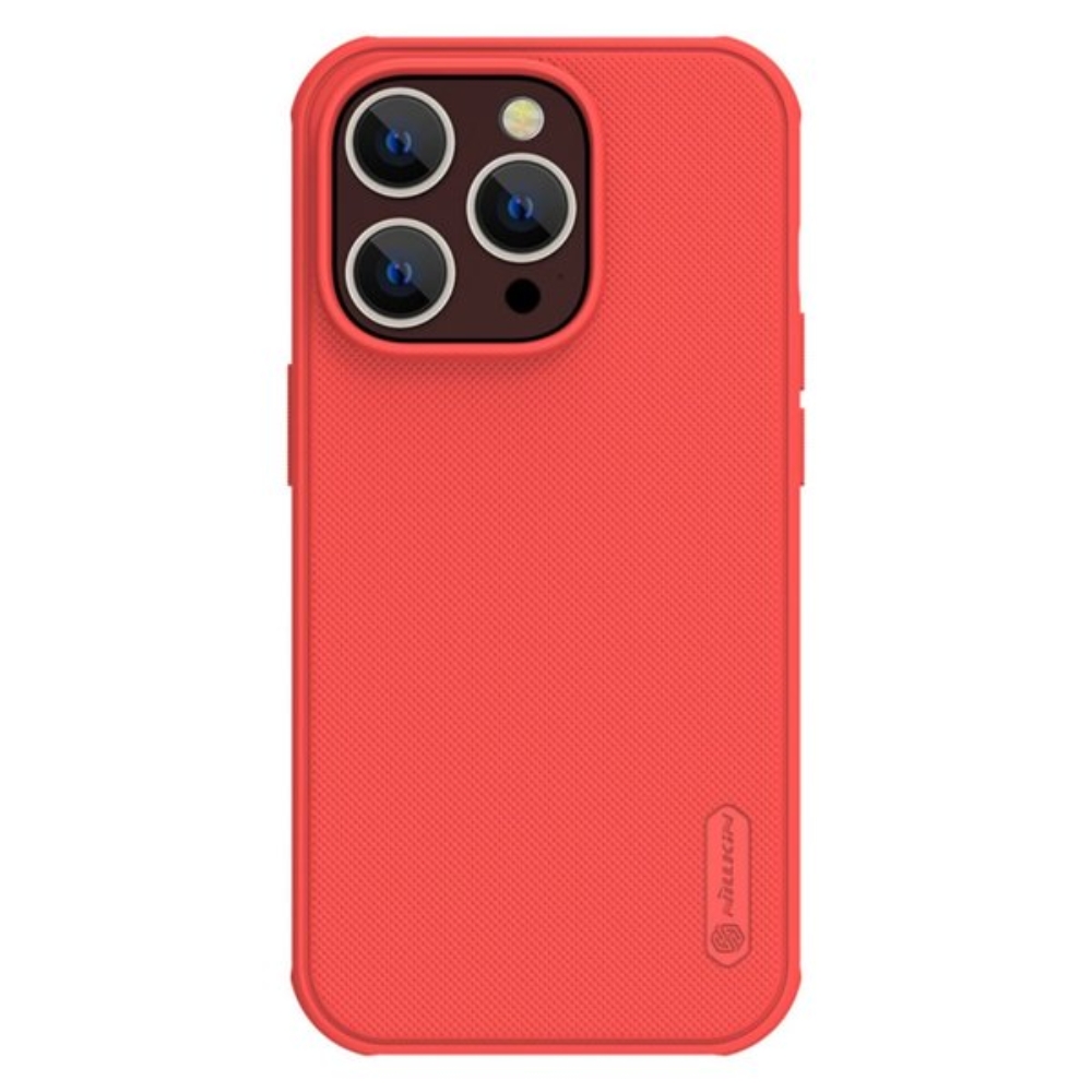Nillkin Super Frosted Shield Pro case for iPhone 14 Pro back cover red 108178